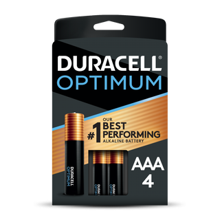 Pilas Duracell Optimum AAA 4 - Gran duración ,hi-res