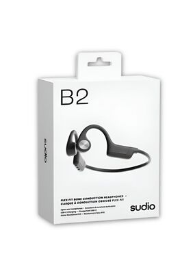 Audífonos Premium Sudio B2 Conducción Osea Bluetooth Black,hi-res