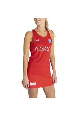 Camiseta Federación Hockey Loc mujer Rojo,hi-res