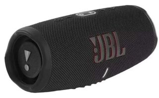 Parlante JBL Charge 5 portátil con bluetooth waterproof black 110V/220V,hi-res