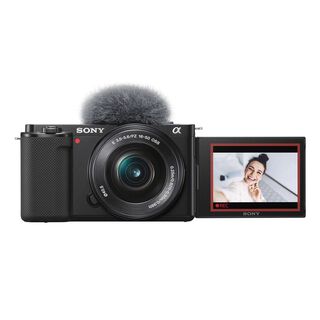 Cámara digital con lente intercambiable para vloggers ZV-E10L,hi-res