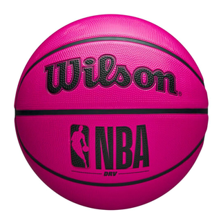 Balón Basketball Wilson NBA DRV Outdoor Tamaño 7 Rosado,hi-res