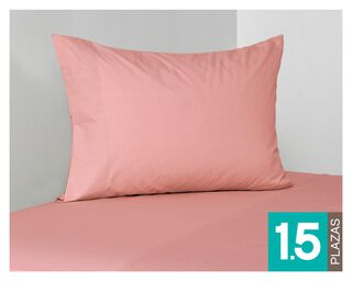 Juego de sábanas 1.5 plazas 180 hilos Siena rosado,hi-res