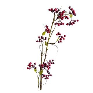 Berry Rojo Flor Artificial by Le Bouquet 77 cm,hi-res