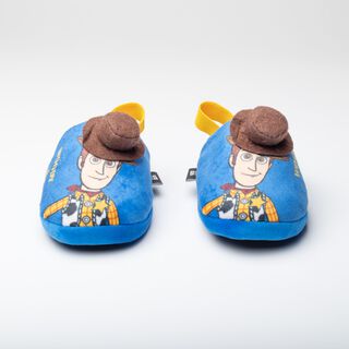 Pantufla 3D Niño Toy Story Woody Azul Disney,hi-res