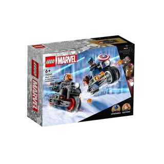 Lego® Marvel - Motos de Viuda Negra y el Capitán América,hi-res