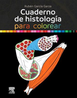 Libro Cuaderno De Histologia Para Colorear,hi-res
