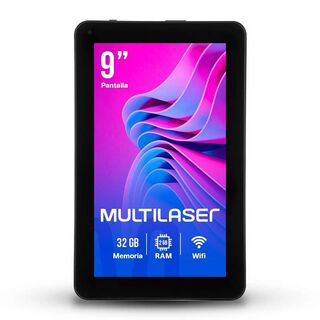 Tablet 9 Pulgadas Multilaser M9 2-32 NB616 Negro,hi-res