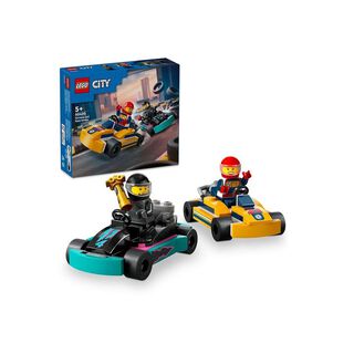 Lego City Go Karts Y Piloto De Carreras 60400 - Crazygames,hi-res