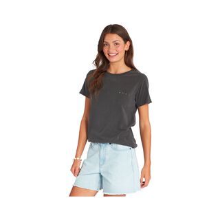 Polera  Roxy Lucky Wave Mujer Gris,hi-res