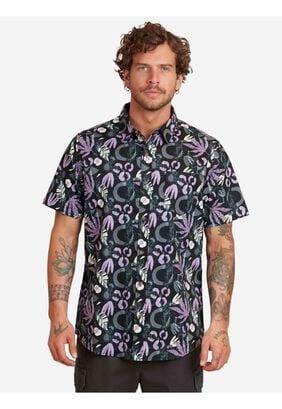 Camisa Flower Activation Hombre Multicolor Maui And Sons,hi-res
