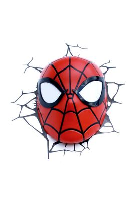 Lámpara Mural 3D Spiderman Cara,hi-res