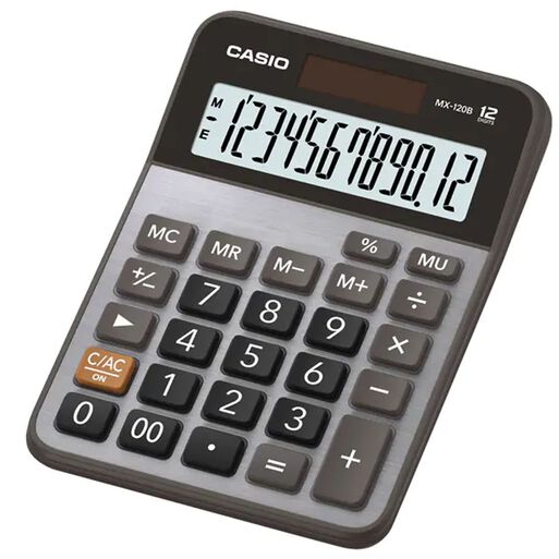 Calculadora de Sobremesa Casio MX 120B W DC,hi-res