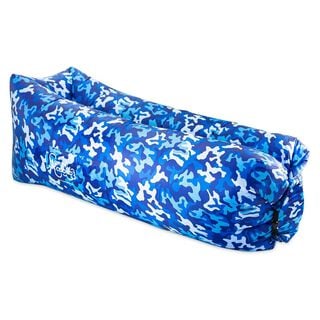 Sillon Inflable Premium Camuflado Azul,hi-res