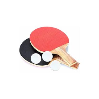 Set 2 Paletas Ping Pong Estuche + 3 Pelotas - Puntostore,hi-res