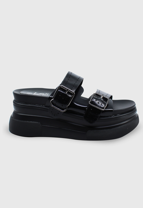 Sandalia Tainha negro Stylo Shoes,hi-res