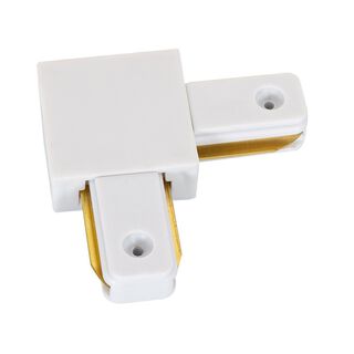 Conector En L Para Carril Monofásico LED Blanco,hi-res