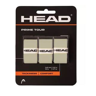 Overgrip Head Prime Tour Gris X3 Tenis/Padel,hi-res