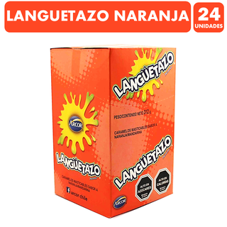Languetazo Sabor Naranja De Arcor (Caja Con 24 Unidades),hi-res