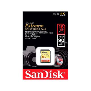 TARJETA SANDISK SD XC EXTREME 4K 128 GB U3 V30 GNCIN ,hi-res