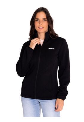 Polar Mujer Foundation Sweater Fleece Negro,hi-res