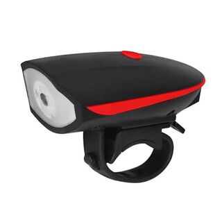 Linterna Luz Para Bicicleta Con Bocina Speaker Recargable,hi-res