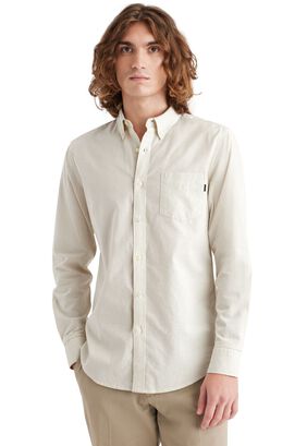 Camisa Hombre Oxford Slim Fit Beige 29599-0045,hi-res