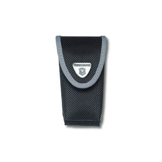 Estuche de Nylon color negro para cinturón, con compartimiento para linterna. Tamaño 10,6x4,8x3,5 cm,hi-res