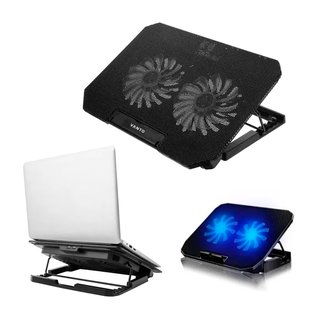 Cooler Ajustable Ventilador Potente Enfriador Notebook 2 USB,hi-res