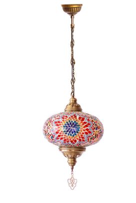 PREVENTA Lámpara turca colgante XL multicolor,hi-res