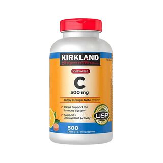 Vitamin C 500mg 500Tabs - Kirkland,hi-res
