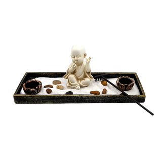 Buda Jardin Mini Zen Mudo Con Accesorio 31x12x11cm,hi-res