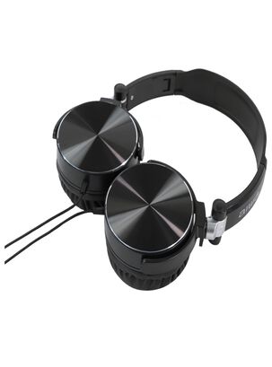 Audífonos Aiwa On-ear Con Cable Y Micrófono Aw-x107 negro,hi-res