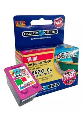 Tinta Alternativa Pacific Compatible con HP 662 X X L Color,hi-res