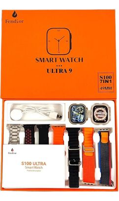 Reloj Inteligente Smartwatch S100 Ultra 2 - 7 Correas,hi-res