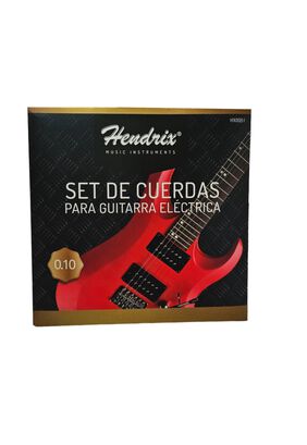 Set de Cuerdas para Guitarra Eléctrica Calibre 0.10 Hendrix,hi-res