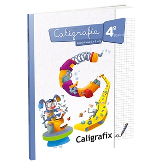 CALIGRAFIX CUADERNO CALIGRAFIA 4 BASICO CUADRICULA,hi-res