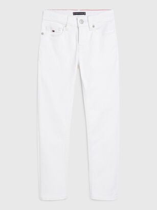 Jeans Scanton Essential Slim Fit Blanco Tommy Hilfiger,hi-res