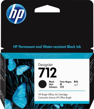 Cartucho de tinta HP 712 38-ml Negro,hi-res