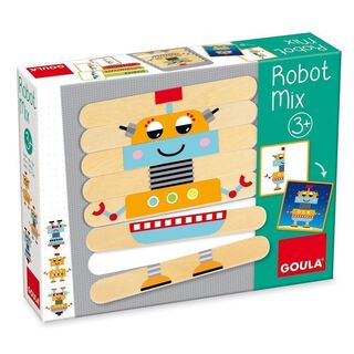 Juego Puzzle Robot Mix,hi-res