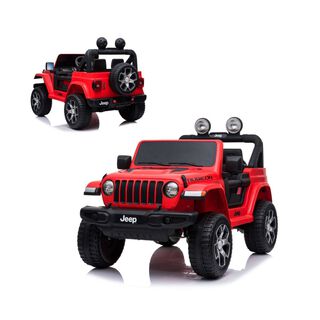 Jeep A Bateria para niños Wrangler Rubicon Rojo,hi-res