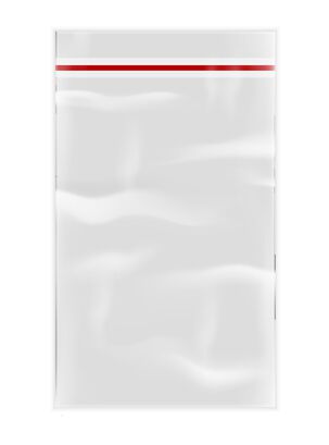 100 Bolsas Celofán Transparente con adhesivo 13x18 cm,hi-res