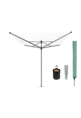 Tendedero paraguas rotatorio Lift-O-Matic 50 Mt + soporte jardín + Acc. Metallic Grey,hi-res