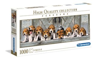 Puzzle 1000 piezas Panorama Beagles,hi-res