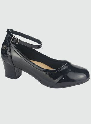 Zapato Chalada Mujer Flexi-27 Negro Casual,hi-res