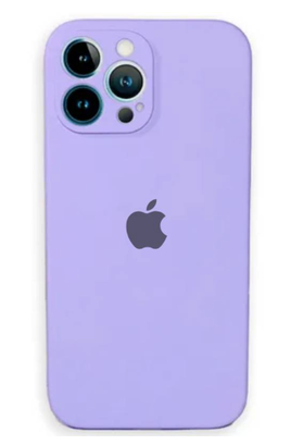 Carcasa silicona Iphone 14 pro max lila oem,hi-res