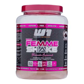 Proteína Femme shake 1kg - 33sv Chocolate suizo - Winkler N,hi-res