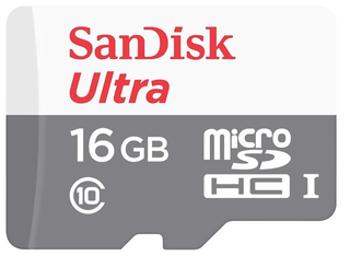 Memoria MicroSD 16GB Sandisk,hi-res