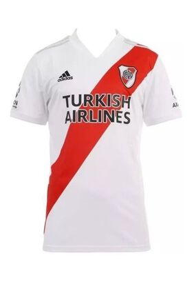 Camiseta River Plate 2021 Local Blanco Nueva Original adidas,hi-res