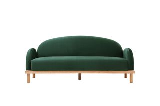 Sofa Tres Cuerpos Boston Esmeralda Verde,hi-res